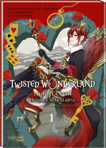Buchcover und Innenansicht für das Buch: Twisted Wonderland