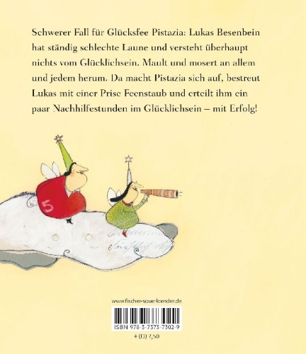 Buchcover und Innenansicht für das Buch: Die Glücksfee