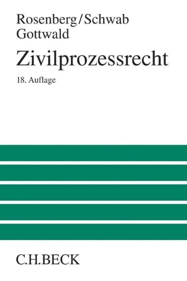 Buchcover und Innenansicht für das Buch: Zivilprozessrecht