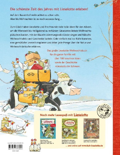 Buchcover und Innenansicht für das Buch: Warten auf Weihnachten mit Lieselotte