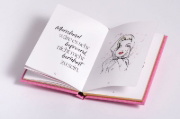 Buchcover und Innenansicht für das Buch: Marilyn Monroe: Words From a Fashion Icon