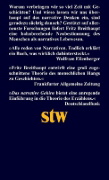 Buchcover und Innenansicht für das Buch: Das narrative Gehirn