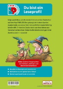 Buchcover und Innenansicht für das Buch: Leseprofis - Mit Bildern lesen lernen: Der geheimnisvolle Zauberhut, Erstes Lesen