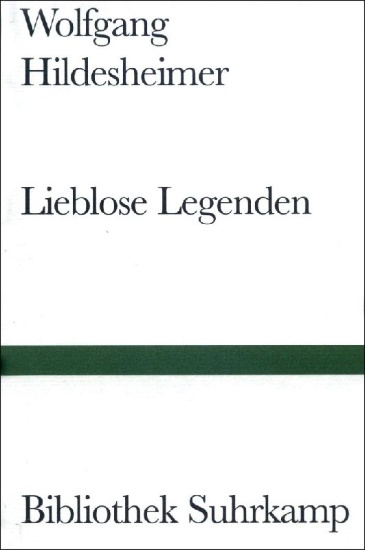 Buchcover und Innenansicht für das Buch: Lieblose Legenden