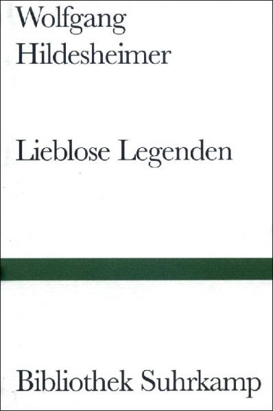 Buchcover und Innenansicht für das Buch: Lieblose Legenden