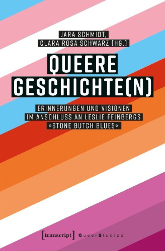 Buchcover und Innenansicht für das Buch: Queere Geschichte(n)