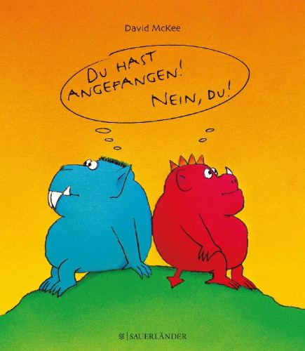 Buchcover und Innenansicht für das Buch: Two Monsters