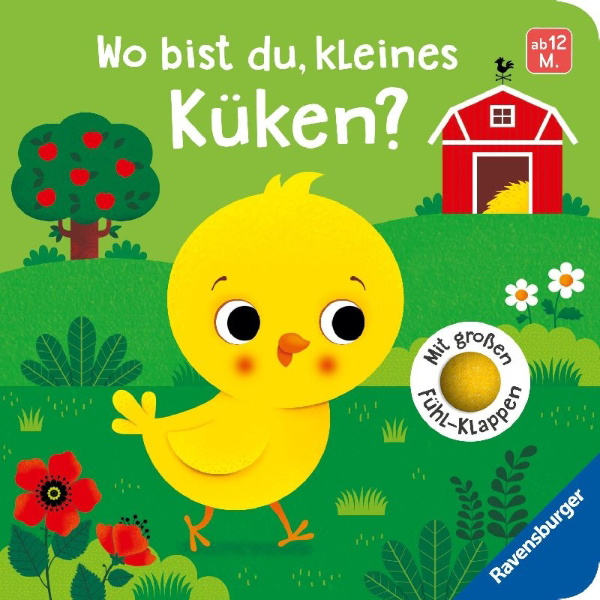 Buchcover und Innenansicht für das Buch: Wo bist du, kleines Küken?