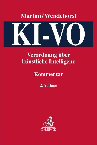 Buchcover und Innenansicht für das Buch: KI-VO: Verordnung über künstliche Intelligenz