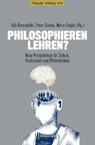 Buchcover und Innenansicht für das Buch: Philosophieren lehren?