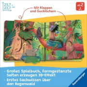 Buchcover und Innenansicht für das Buch: Let's explore: The rainforest
