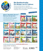Buchcover und Innenansicht für das Buch: Wieso? Weshalb? Warum?: Mein erster Europa-Atlas
