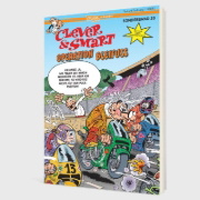 Buchcover und Innenansicht für das Buch: Mortadelo y Filemón. ¡Broommm!