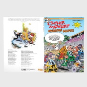Buchcover und Innenansicht für das Buch: Mortadelo y Filemón. ¡Broommm!