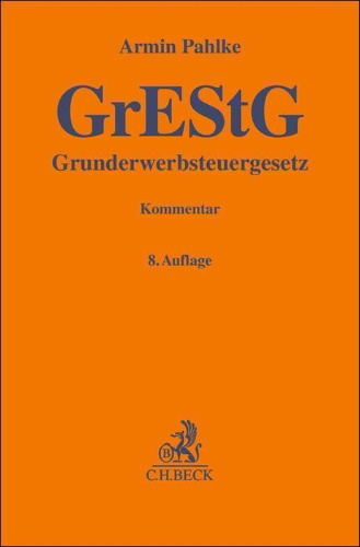 Buchcover und Innenansicht für das Buch: Grunderwerbsteuergesetz. GrEStG