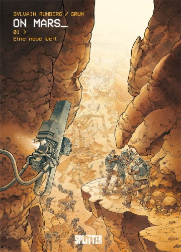 Buchcover und Innenansicht für das Buch: On Mars_