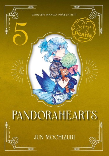 Buchcover und Innenansicht für das Buch: Pandora Hearts