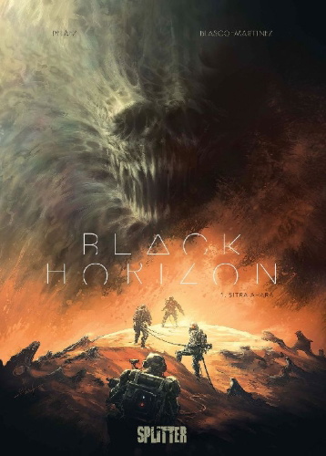 Buchcover und Innenansicht für das Buch: Noir Horizon 1