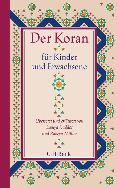 Buchcover und Innenansicht für das Buch: Der Koran für Kinder und Erwachsene