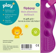 Buchcover und Innenansicht für das Buch: Play+ flip&pop Erste Farben - ab 6 Monate