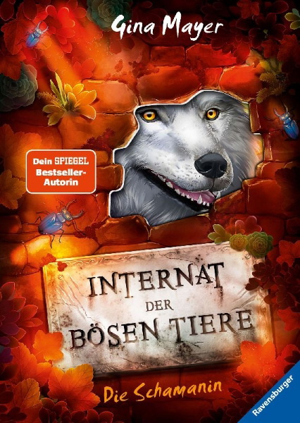 Buchcover und Innenansicht für das Buch: Internat der bösen Tiere, Band 5: Die Schamanin (Bestseller-Tier-Fantasy ab 10 Jahren)