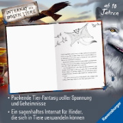 Buchcover und Innenansicht für das Buch: Internat der bösen Tiere, Band 5: Die Schamanin (Bestseller-Tier-Fantasy ab 10 Jahren)