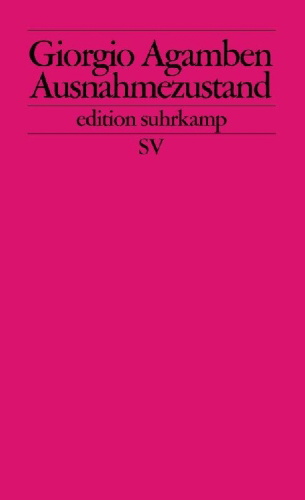 Buchcover und Innenansicht für das Buch: Stato di eccezione
