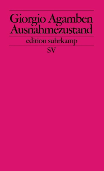 Buchcover und Innenansicht für das Buch: Stato di eccezione