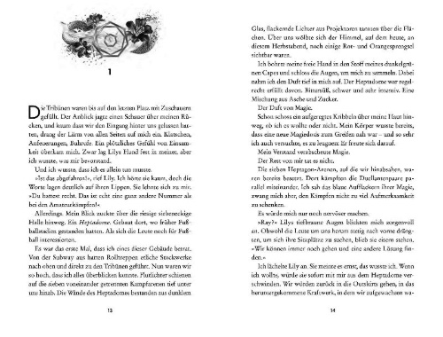 Buchcover und Innenansicht für das Buch: Dark Sigils - Was die Magie verlangt
