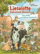 Buchcover und Innenansicht für das Buch: Lieselotte bekommt Besuch