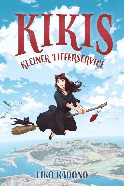 Buchcover und Innenansicht für das Buch: Kikis kleiner Lieferservice (Collector's Edition - mit Farbschnitt und Lesebändchen)