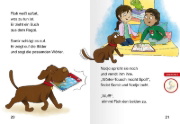 Buchcover und Innenansicht für das Buch: Leserabe 1. Lesestufe - Schulgeschichten mit Hund Floh