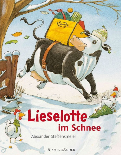 Buchcover und Innenansicht für das Buch: Lieselotte im Schnee
