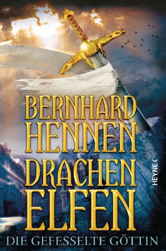 Buchcover und Innenansicht für das Buch: Drachenelfen 03. Die gefesselte Göttin