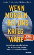 Buchcover und Innenansicht für das Buch: Wenn morgen bei uns Krieg wäre