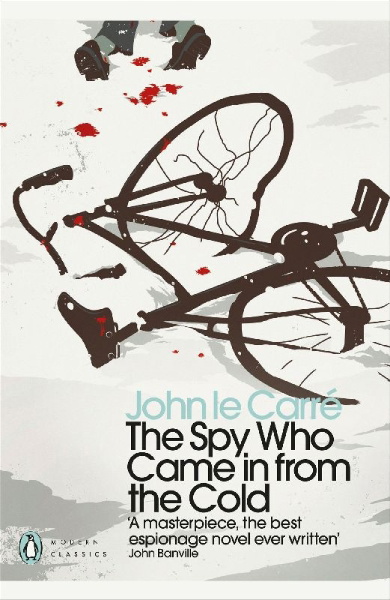 Buchcover und Innenansicht für das Buch: Der Spion, der aus der Kälte kam