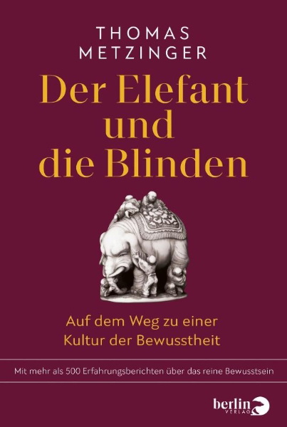 Buchcover und Innenansicht für das Buch: Der Elefant und die Blinden
