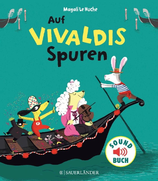 Buchcover und Innenansicht für das Buch: Paco et Vivaldi