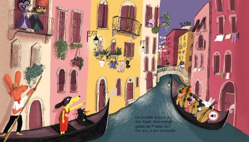 Buchcover und Innenansicht für das Buch: Paco et Vivaldi