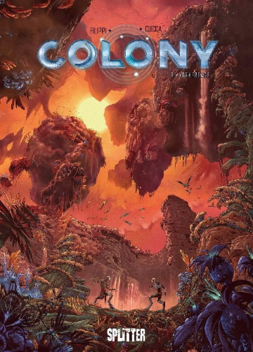 Buchcover und Innenansicht für das Buch: Colonisation 8
