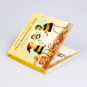 Buchcover und Innenansicht für das Buch: Flieg, Hummelchen, flieg!