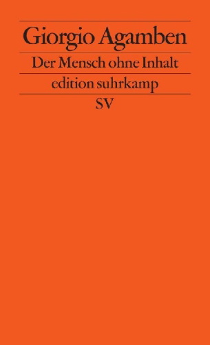 Buchcover und Innenansicht für das Buch: L'uomo senza contenuto