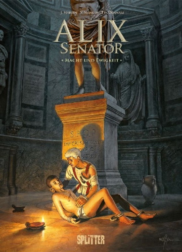 Buchcover und Innenansicht für das Buch: Alix Senator. Band 7