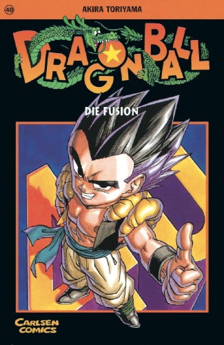 Buchcover und Innenansicht für das Buch: Dragon Ball 40. Die Fusion