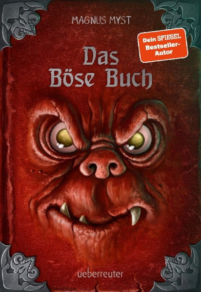 Buchcover und Innenansicht für das Buch: Das Böse Buch: Neu illustriert von Thomas Hussung (Die Bösen Bücher Bd. 1)
