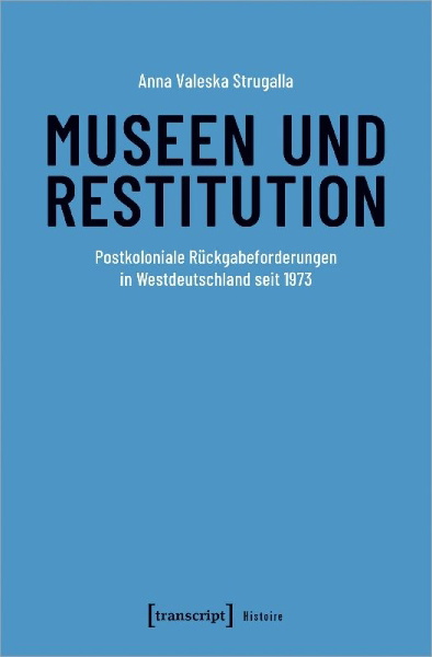 Buchcover und Innenansicht für das Buch: Museen und Restitution