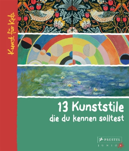 Buchcover und Innenansicht für das Buch: 13 Kunststile, die du kennen solltest