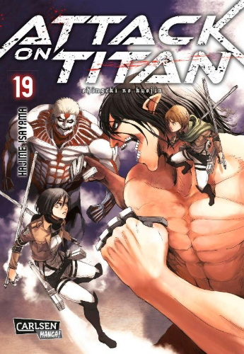 Buchcover und Innenansicht für das Buch: Shingeki no Kyojin