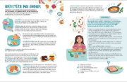 Buchcover und Innenansicht für das Buch: Guten Appetit rund um die Welt