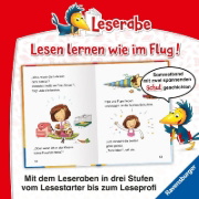 Buchcover und Innenansicht für das Buch: Leserabe - Sonderausgaben - Rabenstarke Schulgeschichten für Erstleser